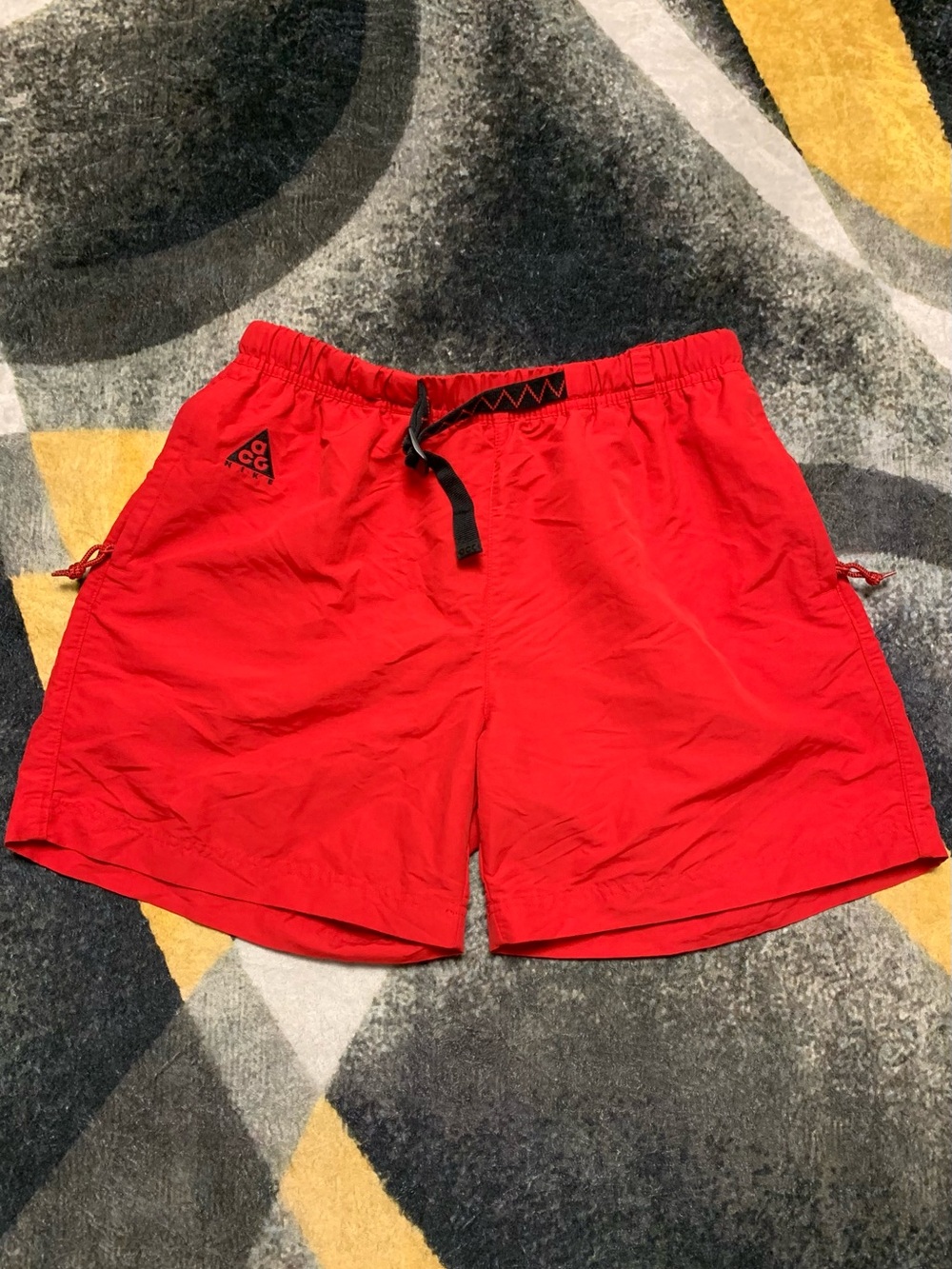 Nike ACG Shorts Red